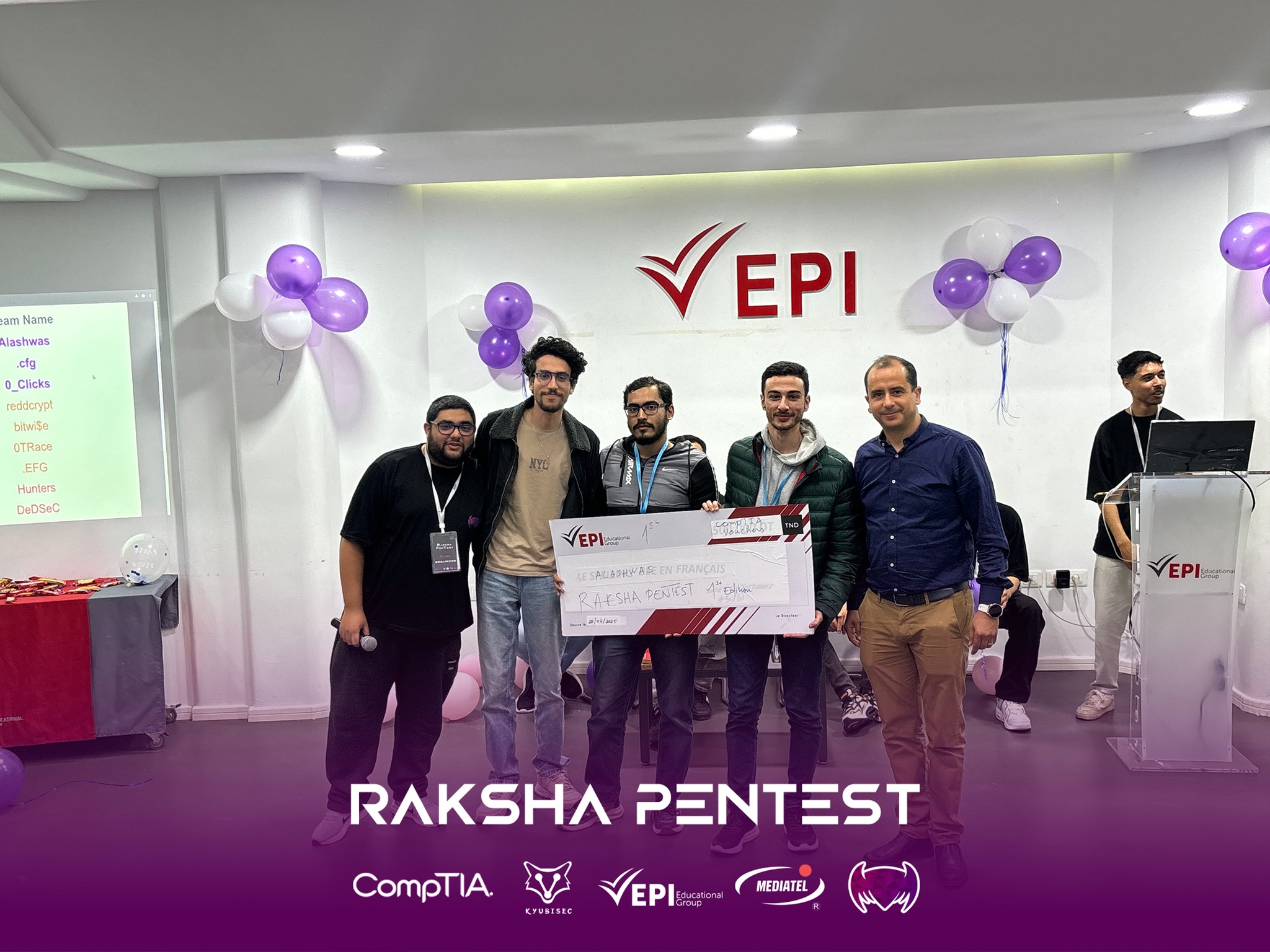 Raksha Pentest 2025: Tunisia's First Large-Scale Live Pentesting Competition